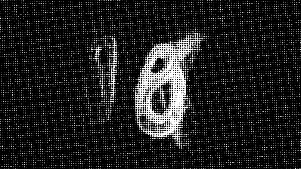 B8 grayscale
